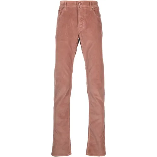 Corduroy pants with special Japanese fabrics , male, Sizes: W38, W33, W34, W31, W36 - Jacob Cohën - Modalova