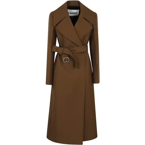 Wool Cape Coat , female, Sizes: 2XS - Jil Sander - Modalova