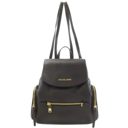 Pre-owned Backpacks, female, , Size: ONE SIZE Pre-owned Leather Backpack - Michael Kors Pre-owned - Modalova