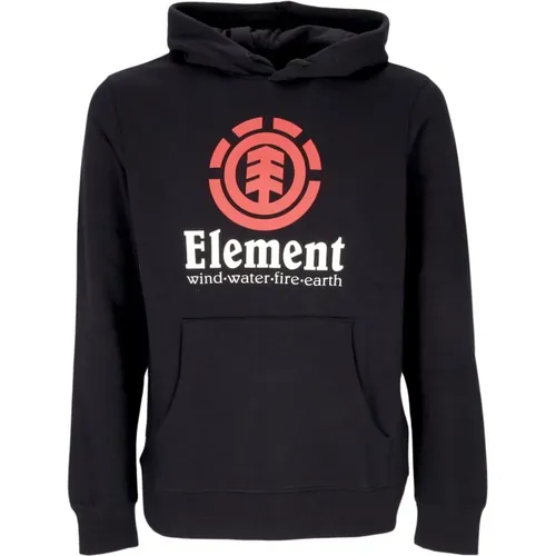 Vertical Hoodie with Kangaroo Pocket , male, Sizes: XS, L, M, XL, S - Element - Modalova