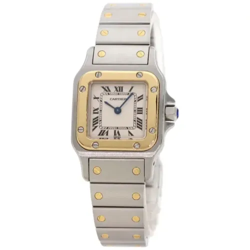 Pre-owned Glass watches , female, Sizes: ONE SIZE - Cartier Vintage - Modalova