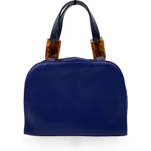 Pre-owned Canvas handbags , female, Sizes: ONE SIZE - Yves Saint Laurent Vintage - Modalova