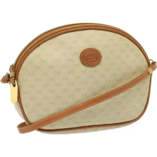 Pre-owned Cross Body Bags, female, , Size: ONE SIZE Pre-owned Leather gucci-bags - Gucci Vintage - Modalova