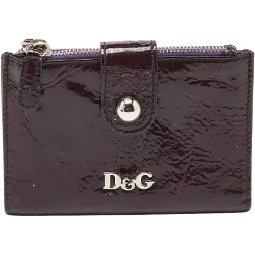 Pre-owned Wallets, female, , Size: ONE SIZE Pre-owned Leather wallets - Dolce & Gabbana Pre-owned - Modalova