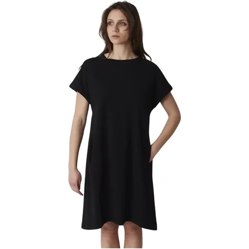 Jersey Dress , female, Sizes: M, XL - Alpha Studio - Modalova
