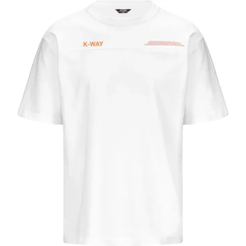 T-Shirt , male, Sizes: XL - K-way - Modalova