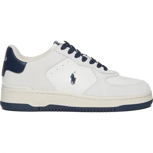 Sneakers, male, , Size: 8 US Suede Master Sneakers - Polo Ralph Lauren - Modalova