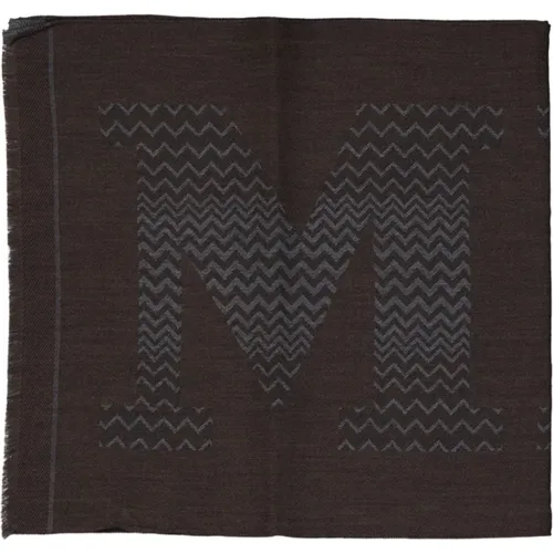 Winter Scarves, female, , Size: ONE SIZE Wool Scarf - Missoni - Modalova