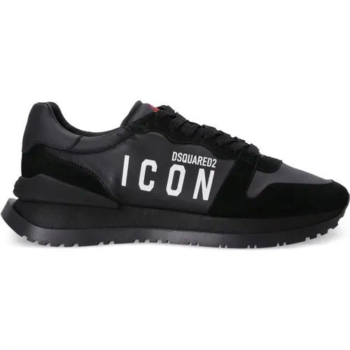 Running Flat Shoes , male, Sizes: 6 UK, 8 UK, 11 UK, 7 UK, 9 UK - Dsquared2 - Modalova