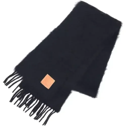 Pre-owned Wool scarves , female, Sizes: ONE SIZE - Loewe Pre-owned - Modalova