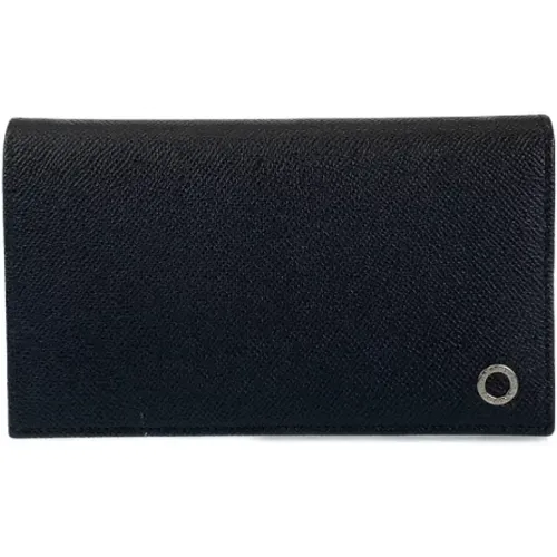 Pre-owned Wallets, female, , Size: ONE SIZE Pre-owned Canvas wallets - Bvlgari Vintage - Modalova