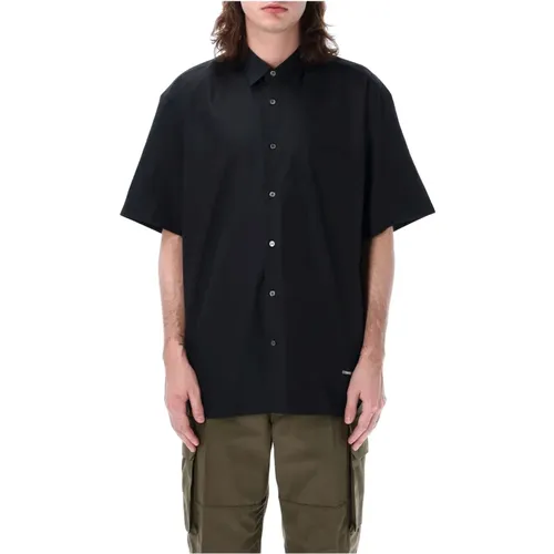 Short Sleeve Shirts , male, Sizes: L - Comme des Garçons - Modalova