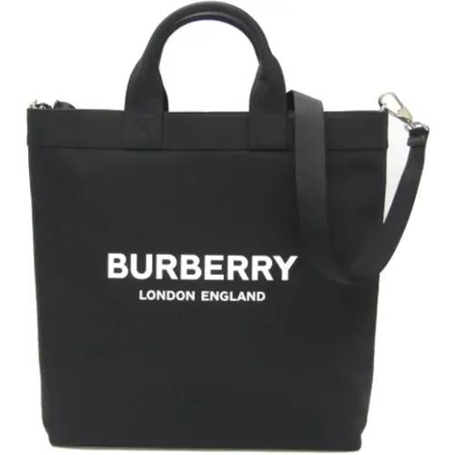 Pre-owned Tote Bags, female, , Size: ONE SIZE Pre-owned Leather handbags - Burberry Vintage - Modalova