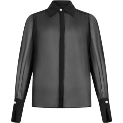 Shirts, female, , Size: L Georgette Shirt - Liu Jo - Modalova