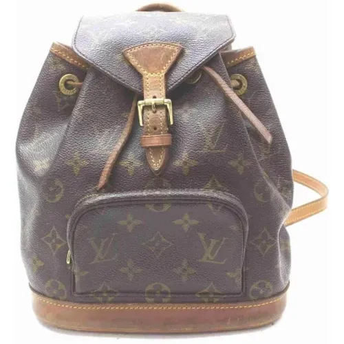 Pre-owned Backpacks, female, , Size: ONE SIZE Pre-owned Backpack, Good Condition, Monogram - Louis Vuitton Vintage - Modalova