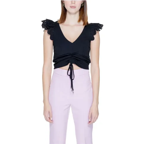 Elena T-Shirt Spring/Summer Collection , female, Sizes: XS, S - Guess - Modalova