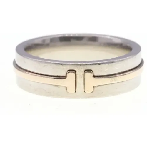 Pre-owned Jewellery, female, , Size: ONE SIZE Pre-owned Silver rings - Tiffany & Co. Pre-owned - Modalova