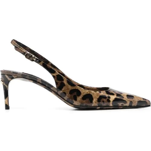 Formale Heeled Shoes , female, Sizes: 5 UK, 6 UK, 4 UK, 4 1/2 UK, 3 UK, 5 1/2 UK, 6 1/2 UK, 7 UK, 3 1/2 UK, 7 1/2 UK - Dolce & Gabbana - Modalova