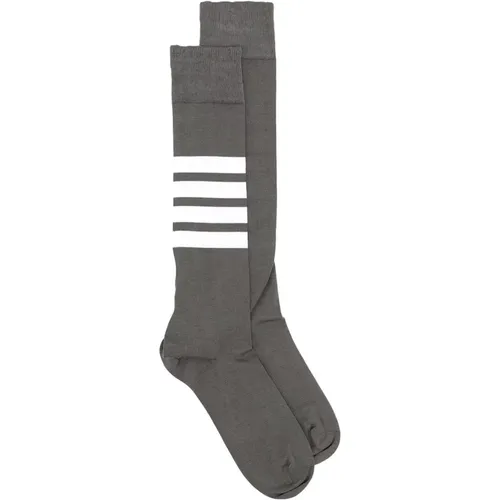 Classic Over the Calf Socks , female, Sizes: ONE SIZE - Thom Browne - Modalova