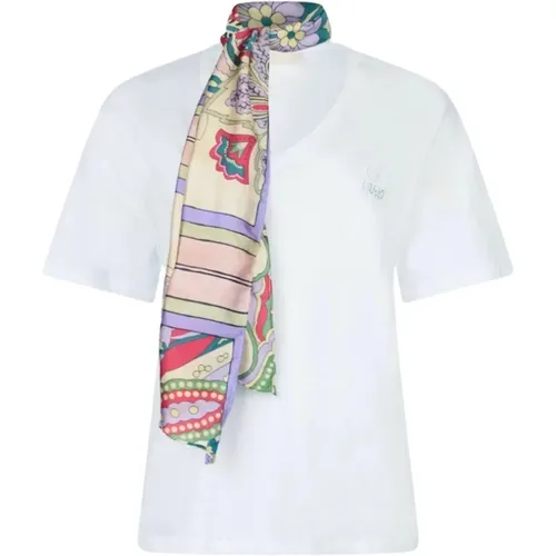 T-Shirts, female, , Size: S Short Sleeve Fashion T-Shirt - Liu Jo - Modalova