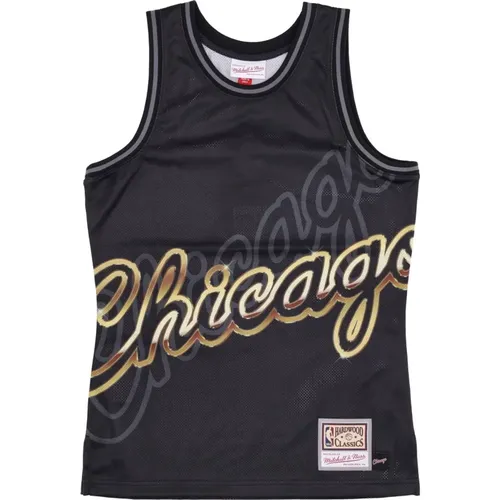 Sportswear, male, , Size: XL Chicago Bulls Tank Top NBA Hardwood Classics - Mitchell & Ness - Modalova