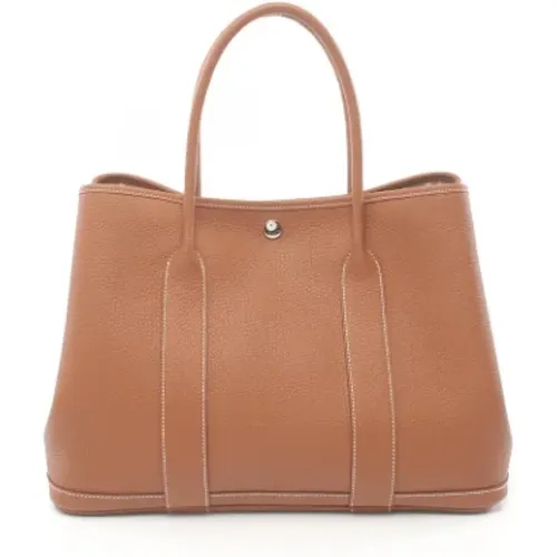 Pre-owned Tote Bags, female, , Size: ONE SIZE Pre-owned Leather totes - Hermès Vintage - Modalova