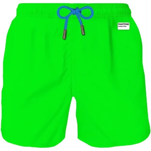 Lightweight Fluorescent Swimwear , male, Sizes: S, XL, L - MC2 Saint Barth - Modalova