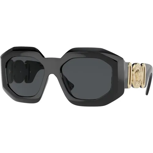 Stylish Sunglasses in Gb Color , female, Sizes: 56 MM - Versace - Modalova