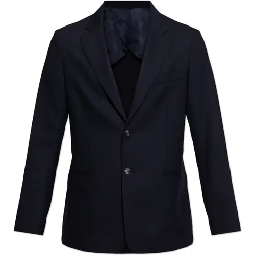 Blazer mit offenen Revers - Emporio Armani - Modalova