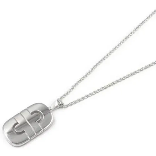 Pre-owned Jewellery, female, , Size: ONE SIZE Pre-owned White Gold necklaces - Bvlgari Vintage - Modalova