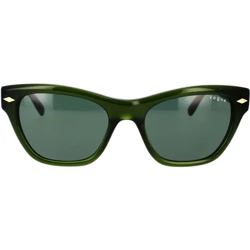 Cat-eye Sunglasses in , female, Sizes: 51 MM - Vogue - Modalova