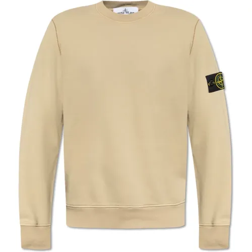 Sweatshirt with logo , male, Sizes: L, XL, S, M, 2XL - Stone Island - Modalova