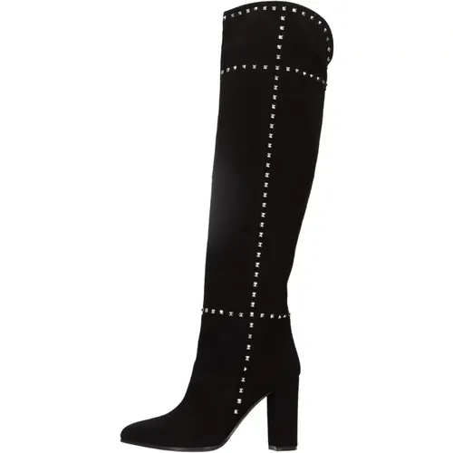 Stiefel Schwarz , Damen, Größe: 36 EU - Via Roma 15 - Modalova