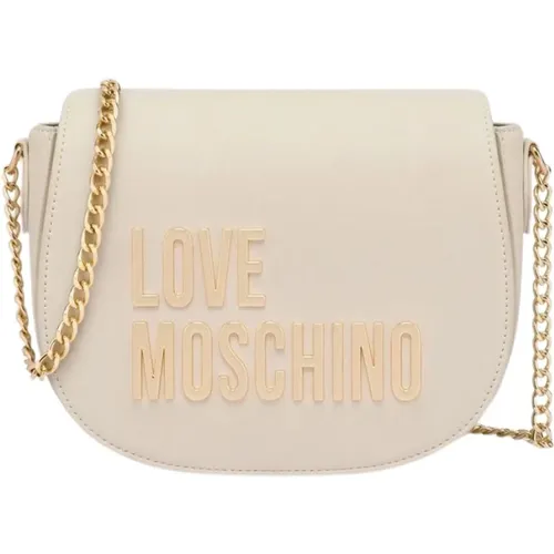 Cross Body Bags, female, , Size: ONE SIZE PU Leather Bag - Love Moschino - Modalova