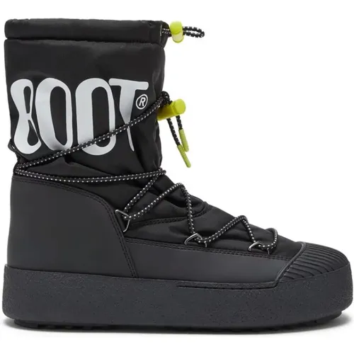 Schwarze Hybrid Wander-Sneaker , Herren, Größe: 42 EU - moon boot - Modalova