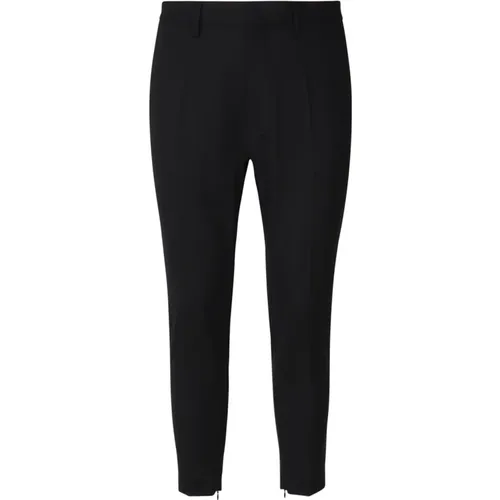 Cropped Trousers, male, , Size: XL Cropped Trousers - Dsquared2 - Modalova