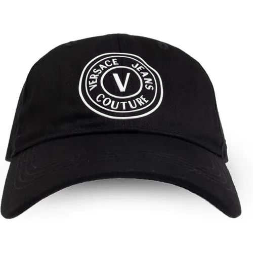 Caps, male, , Size: ONE SIZE Baseball Cap - Versace Jeans Couture - Modalova