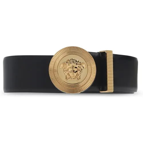 ‘Medusa Biggie’ leather Belt , male, Sizes: 95 CM, 100 CM - Versace - Modalova