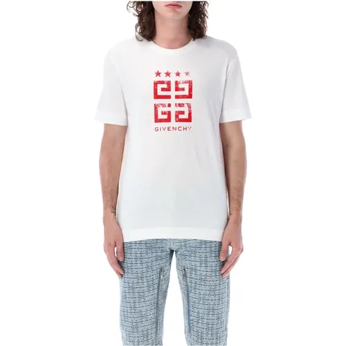 Men's Clothing T-Shirts & Polos /red Ss24 , male, Sizes: XL, S - Givenchy - Modalova