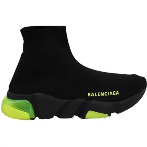 Pre-owned Sneakers, female, , Size: 5 US Pre-owned Knit sneakers - Balenciaga Vintage - Modalova