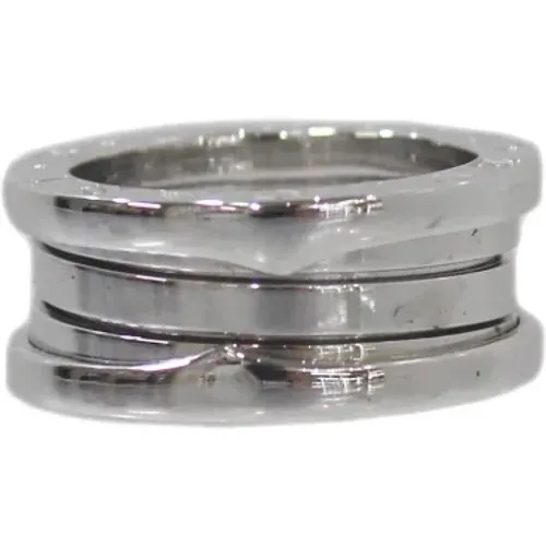 Pre-owned Silver rings , female, Sizes: ONE SIZE - Bvlgari Vintage - Modalova