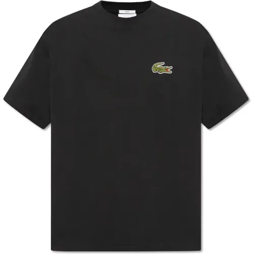 T-Shirt mit Logo , unisex, Größe: 2XL - Lacoste - Modalova