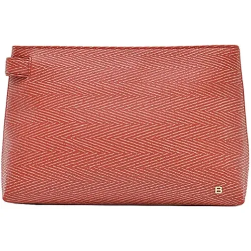 Pre-owned Leather Balenciaga Clutch , female, Sizes: ONE SIZE - Balenciaga Vintage - Modalova