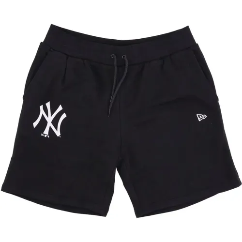 Yankees Saisonales Team Fleece Shorts , Herren, Größe: 2XS - new era - Modalova