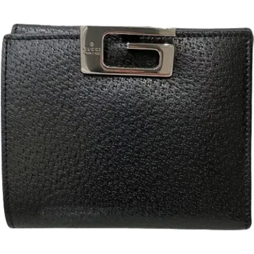 Pre-owned Wallets, female, , Size: ONE SIZE Pre-owned Leather wallets - Gucci Vintage - Modalova