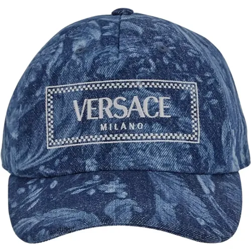 Baumwoll Baseballkappe Versace - Versace - Modalova