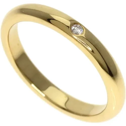 Pre-owned Gold rings , female, Sizes: ONE SIZE - Tiffany & Co. Pre-owned - Modalova