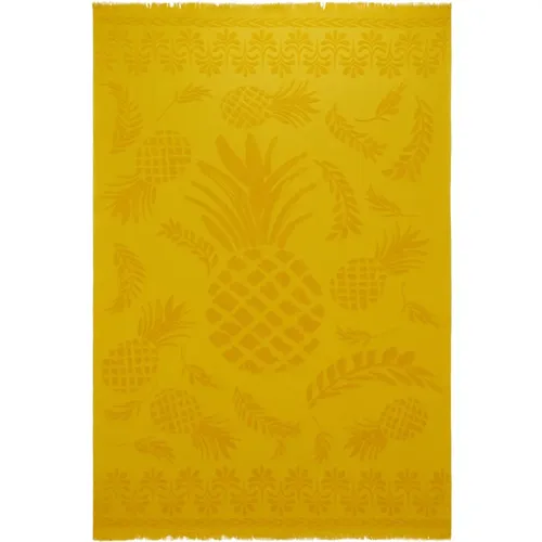 Pineapple Jacquard Towel , female, Sizes: ONE SIZE - dorothee schumacher - Modalova