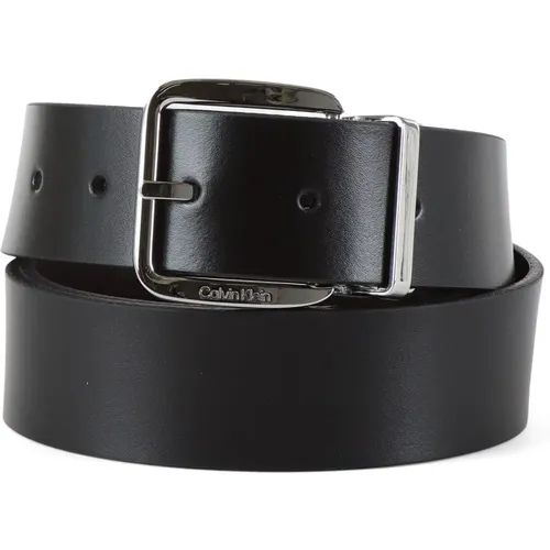 Reversible Leather Belt , male, Sizes: 100 CM, 110 CM - Calvin Klein - Modalova