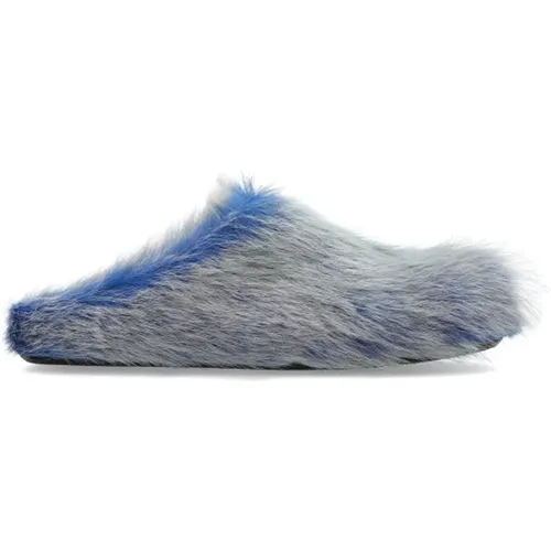 Slippers, female, , Size: 8 US Fur slippers Fussbett - Marni - Modalova